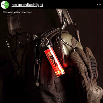NEXTORCH Glo-Toob GT-AAA PRO Emergency Marker Light 200M Diving Depth