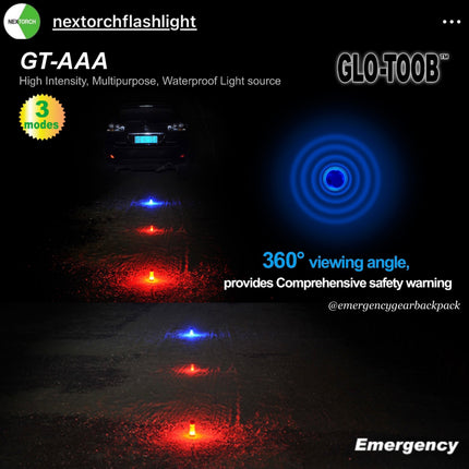 NEXTORCH Glo-Toob GT-AAA PRO Emergency Marker Light 200M Diving Depth