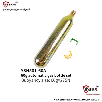 EYSON Co2 Cylinder 60g Life Jacket Re-arming Kit