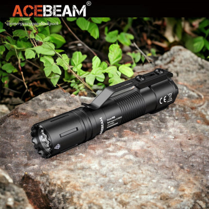 ACEBEAM P15 EDC Flashlight 1700 Lumens 330M - Emergency Gear Backpack