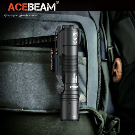 ACEBEAM P15 EDC Flashlight 1700 Lumens 330M - Emergency Gear Backpack
