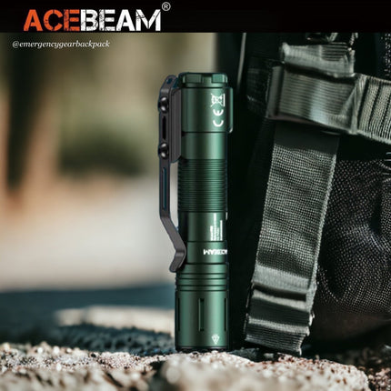 ACEBEAM P15 EDC Flashlight 1700 Lumens 330M - Emergency Gear Backpack