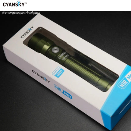 Cyansky H1R MAX Multifunctional Searchlight 1500 Lumens 460M - Emergency Gear Backpack
