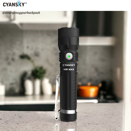 Cyansky H1R MAX Multifunctional Searchlight 1500 Lumens 460M - Emergency Gear Backpack