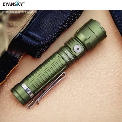 Cyansky H1R MAX Multifunctional Searchlight 1500 Lumens 460M - Emergency Gear Backpack