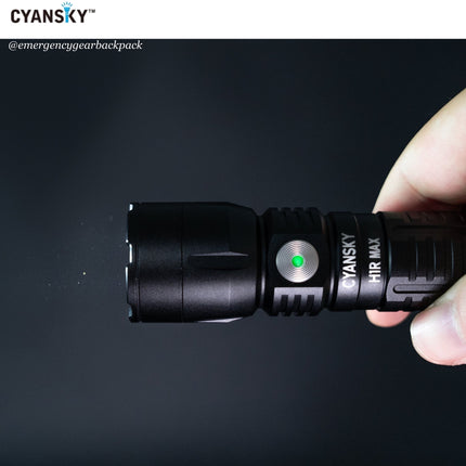 Cyansky H1R MAX Multifunctional Searchlight 1500 Lumens 460M - Emergency Gear Backpack