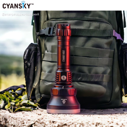 Cyansky H5GT Dual - light source Searchlight - Emergency Gear Backpack