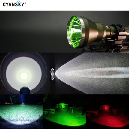 Cyansky HUNTER Multi - color Searchlight 1800LMS 818M - Emergency Gear Backpack