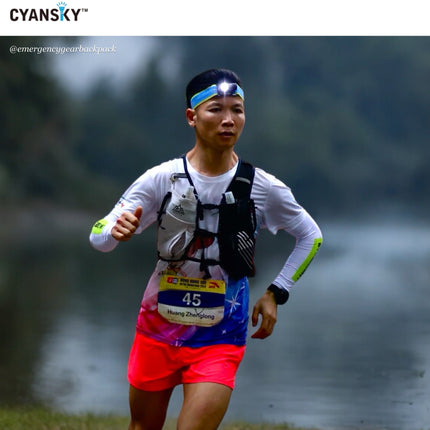 Cyansky L1 Lightweight Trail Running Headlamp 800LMS 87M - Emergency Gear Backpack