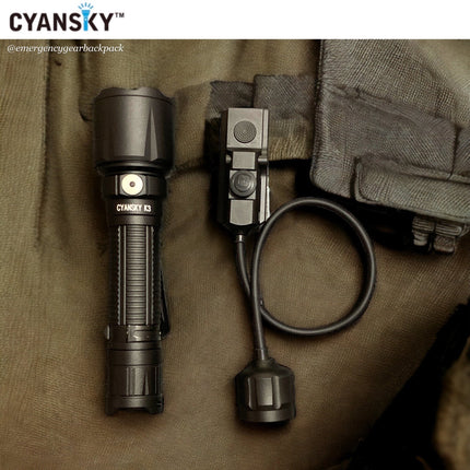 Cyansky RS02 Remote Pressure Switch - Emergency Gear Backpack