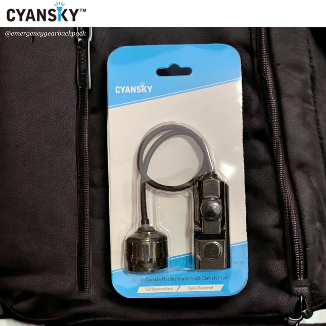 Cyansky RS02 Remote Pressure Switch - Emergency Gear Backpack