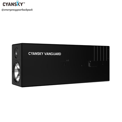 Cyansky Vanguard 1500 Lumens 410M Dual Light Source EDC Flashlight - Emergency Gear Backpack