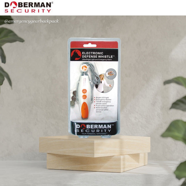 Doberman Electronic Defense Whistle SE - 0302 - Emergency Gear Backpack