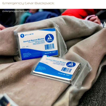 Dynarex Emergency Blanket - Emergency Gear Backpack
