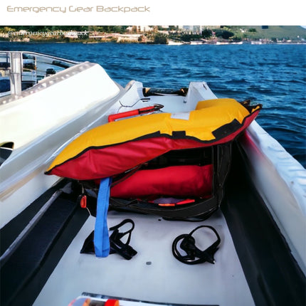 Automatic Life Jacket - Emergency Gear Backpack