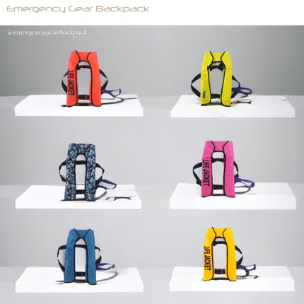 Automatic Life Jacket - Emergency Gear Backpack