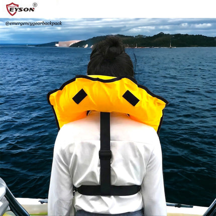 EYSON YSH709 Inflatable Life Jacket CE/SOLAS Certified - Emergency Gear Backpack