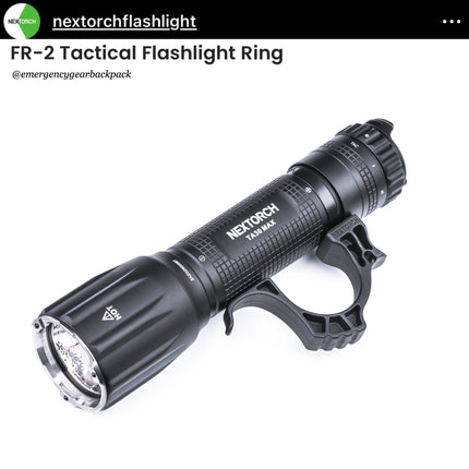 NEXTORCH FR - 2 Tactical Flashlight Ring - Emergency Gear Backpack