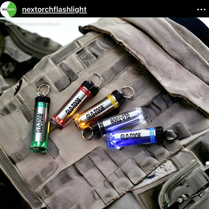 NEXTORCH Glo - Toob GT - AAA PRO Emergency Marker Light 200M Diving Depth - Emergency Gear Backpack