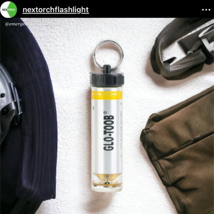 NEXTORCH Glo - Toob GT - AAA PRO Emergency Marker Light 200M Diving Depth - Emergency Gear Backpack