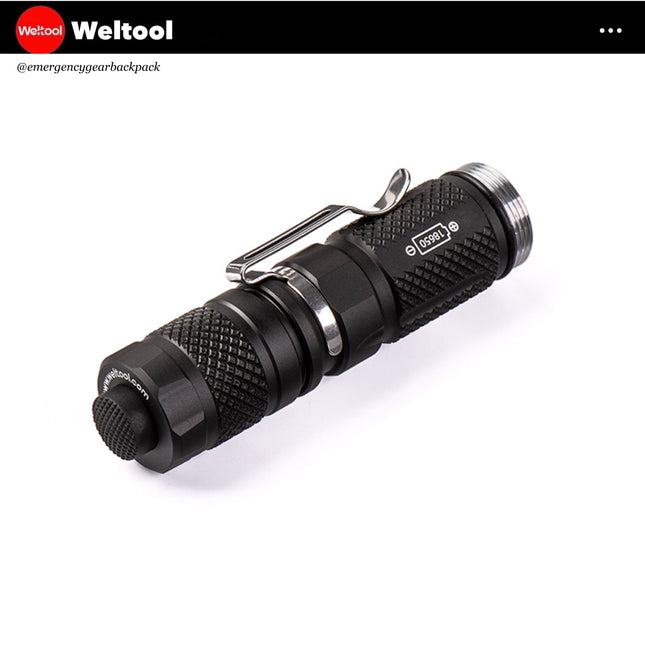 Weltool BB3 Body+TC59 Tailcap ชุดลำตัวยาวสำหรับ LH1 - Emergency Gear Backpack
