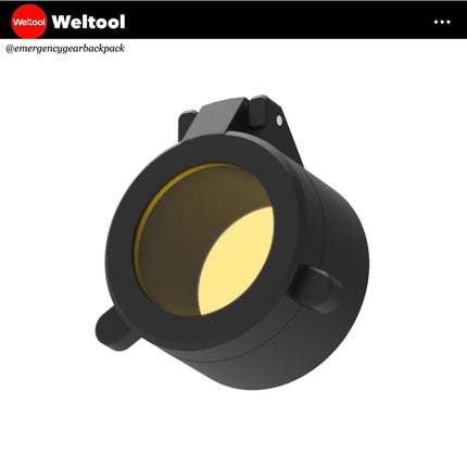 Weltool LF39Y Yellow Filter for T12/T12Plus/F8R - Emergency Gear Backpack