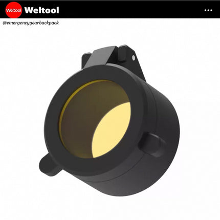 Weltool LF41Y Yellow Filter for W7/ W3 Plus - Emergency Gear Backpack