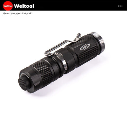 Weltool LH1 Head 686 Lumens 89,600CD 597M Tactical Flashlight - Emergency Gear Backpack