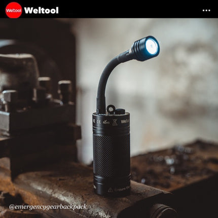 Weltool M3 Magnetic Base Work Light - Emergency Gear Backpack