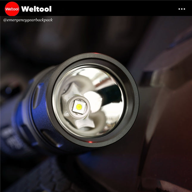 Weltool T15 Elfin Flutist LED Tactical Penlight - Emergency Gear Backpack