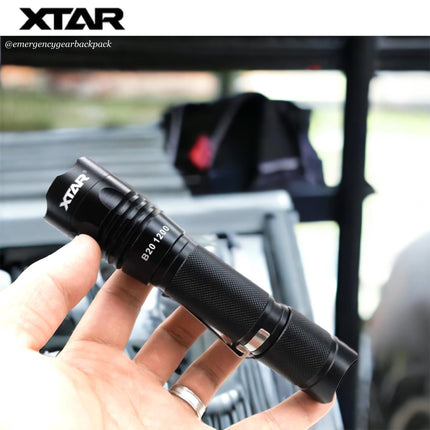 XTAR B20 1200 Sports Flashlight 1200LMS 240M - Emergency Gear Backpack