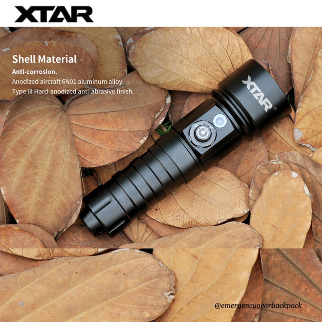 XTAR Whale D26 1100 100M Diving Flashlight Set - Emergency Gear Backpack