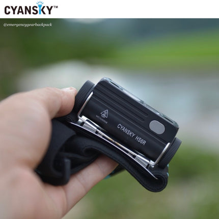 Cyansky HS6R Triple Output Headlamp 1400LMS 170M