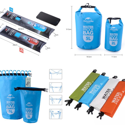 NatureHike 2L 5L Outdoor Waterproof Bags