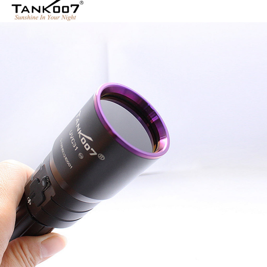 TANK007 UVC31 365nm 5W High Power Pure UV Flashlight
