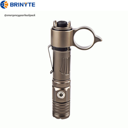 BRINYTE PT28 Oathkeeper 1600LMS 245M Tactical Flashlight