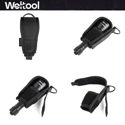 Weltool FH6 Semi-closed Nylon Flashlight Holster With Velcro Closure