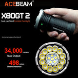 ACEBEAM X80GT2 34000LMS 498M Searchlight