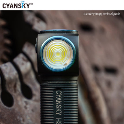 Cyansky HS5R Multifunction Headlamp 1300LMS 200M