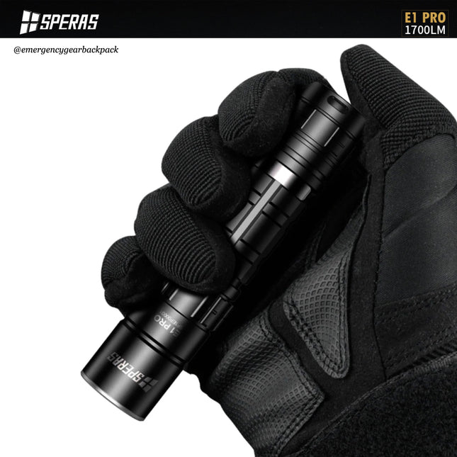 SPERAS E1 PRO 1700 Lumens 284M EDC Flashlight