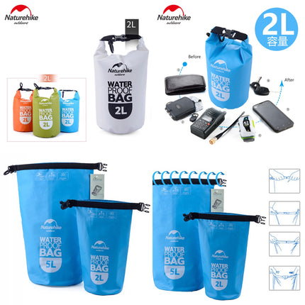 NatureHike 2L 5L Outdoor Waterproof Bags