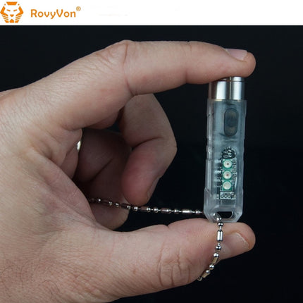 RovyVon Aurora A8x CREE XP-G3  UV/Red/White EDC Keychain Flashlight