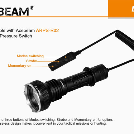 ARPS-R02 - Acebeam L18/L35/L19 Remote Pressure Switch