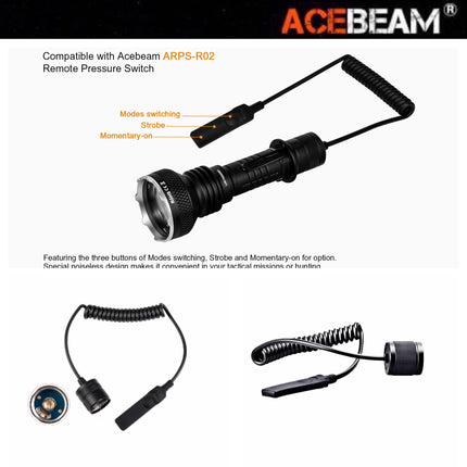 ARPS-R02 - Acebeam L18/L35/L19 Remote Pressure Switch