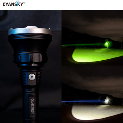 Cyansky H5GT Dual-light source Searchlight