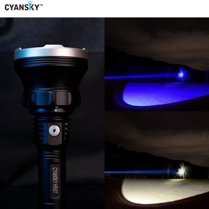 Cyansky H5GT Dual-light source Searchlight