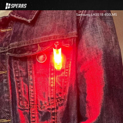 SPERAS S11 400LMS EDC Keychain Flashlight