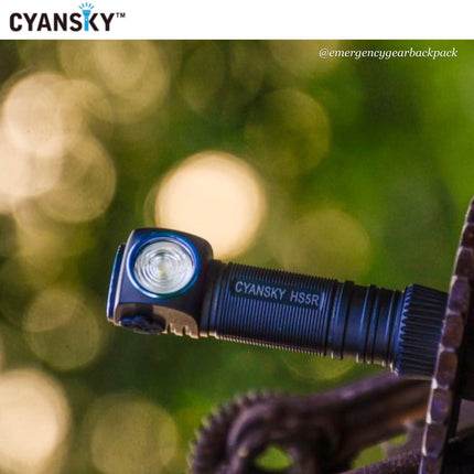 Cyansky HS5R Multifunction Headlamp 1300LMS 200M