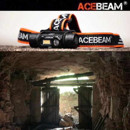ACEBEAM H60 Full LED Spectrum Headlamp (ไม่รวมแบตเตอรี่)