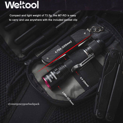 Weltool M7-RD Red Light (625nm)